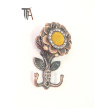 Gancho decorativo de la cortina del diseño de la flor (TF 1755)